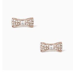 NWT Kate Spade Ready Set Bow Pave Bow Studs